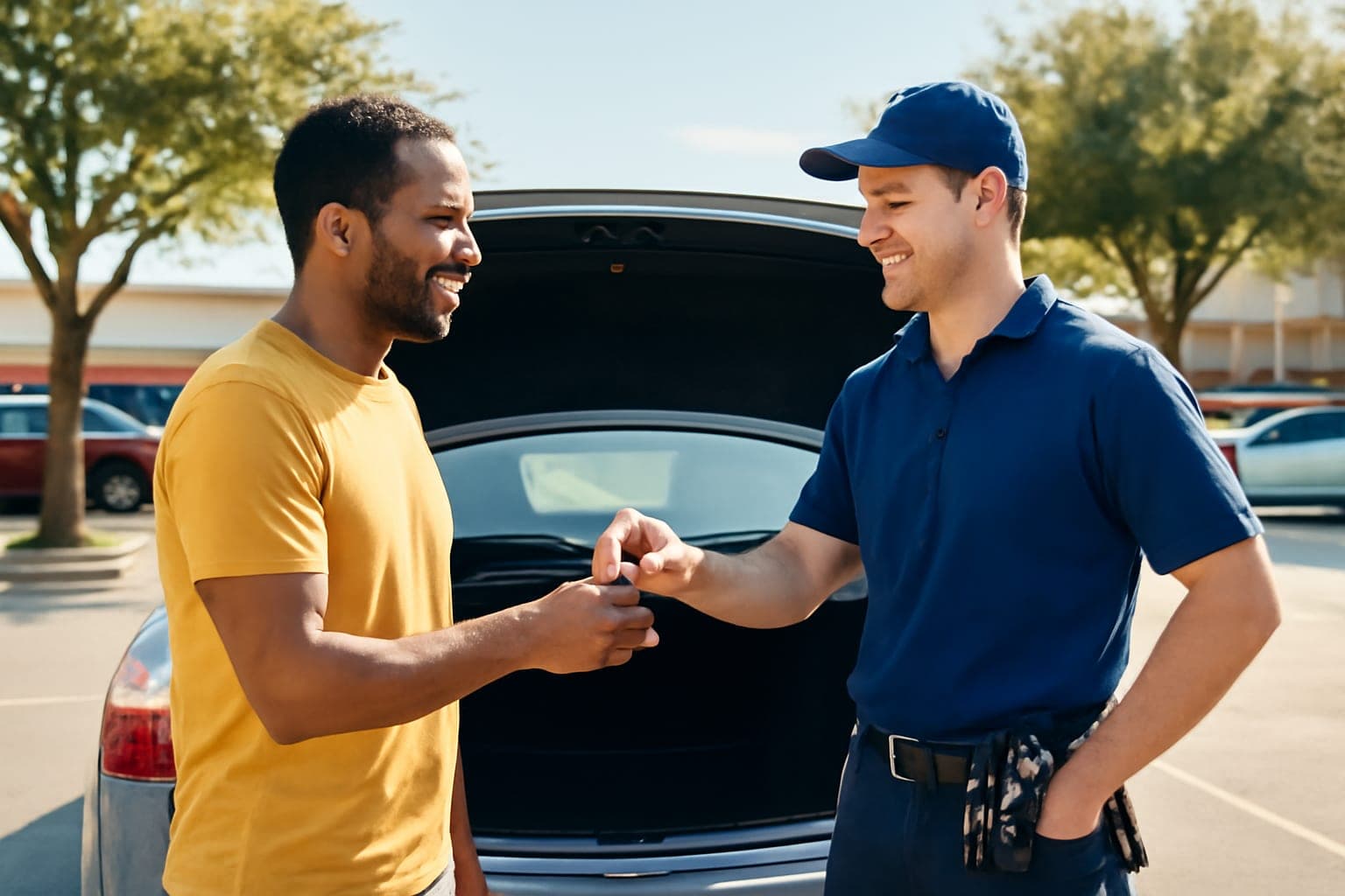 Locked Keys in Trunk? Don't Break Your Window!